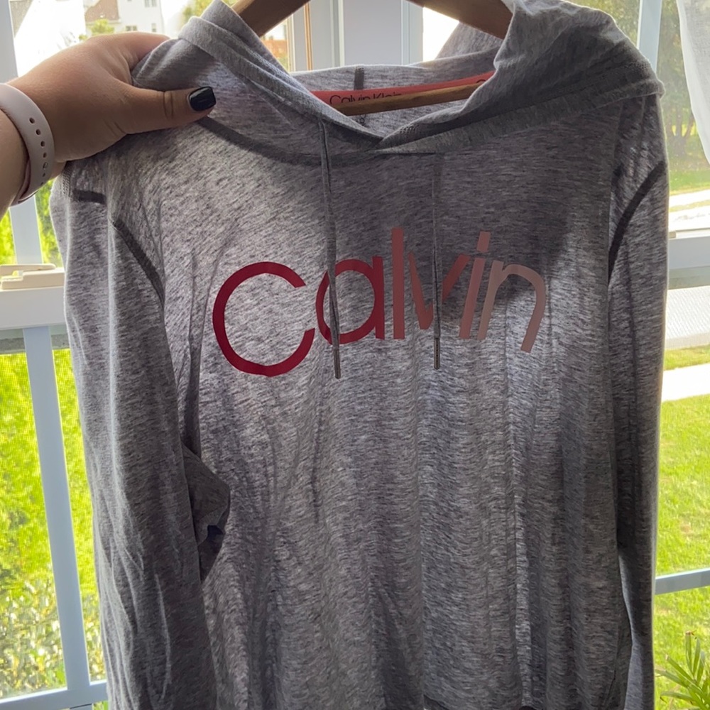 Calvin Klein Hooded long Sleeve Shirt